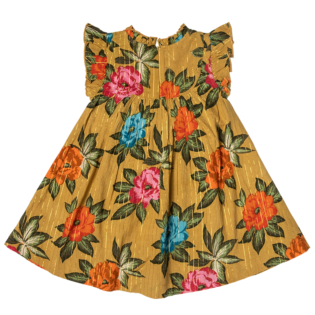 Girls Brayden Dress - Hawaiian Floral