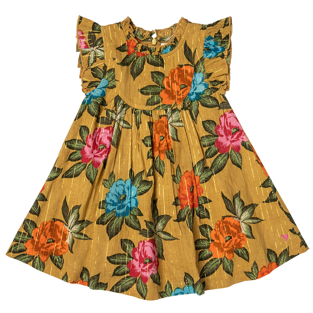 Girls Brayden Dress - Hawaiian Floral