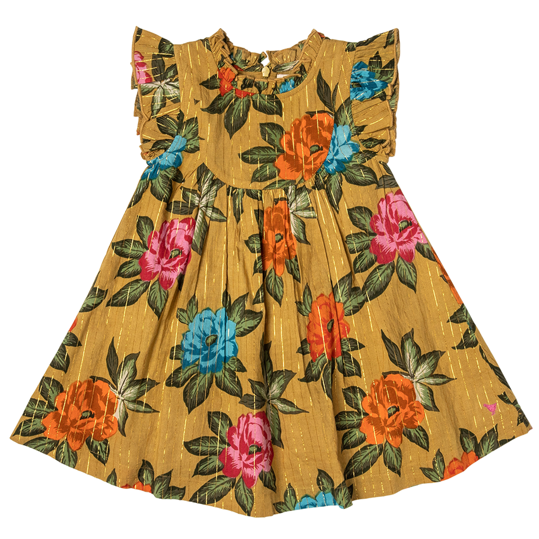 Girls Brayden Dress - Hawaiian Floral