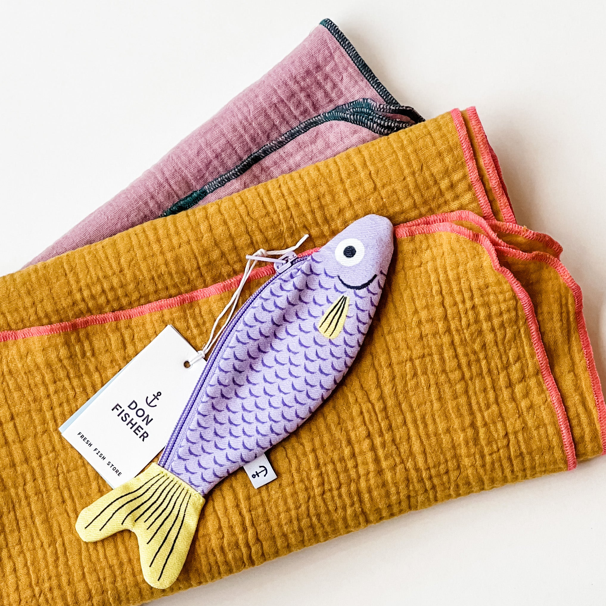 Double Gauze Bandana - Wisteria